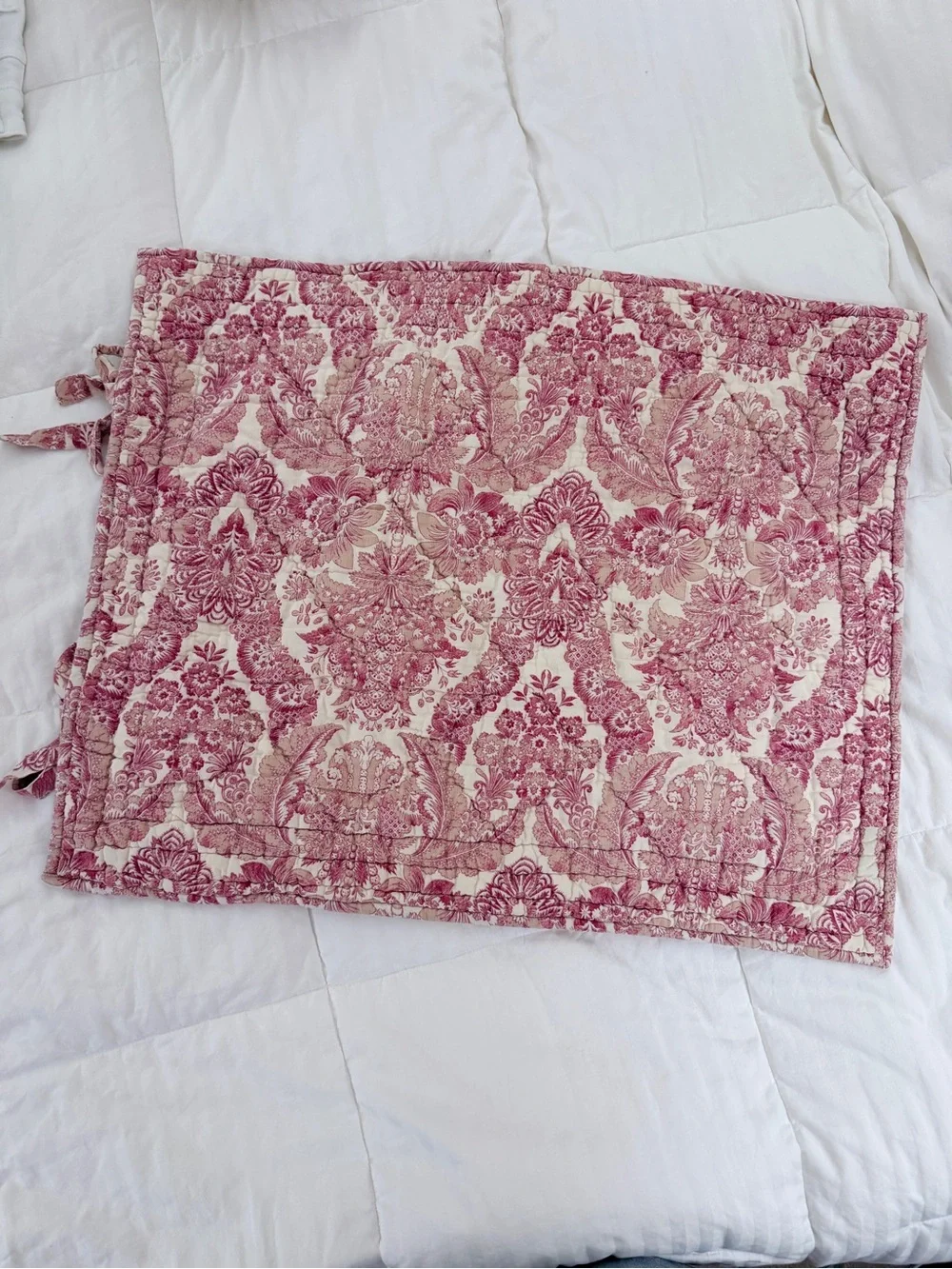 Pottery Barn French Country Quilted Standard Pillow Sham